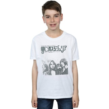 Abbigliamento Bambino T-shirt maniche corte Pink Floyd Julia Dream Summer 86 Bianco