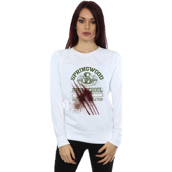 Abbigliamento Donna Felpe A Nightmare On Elm Street Springwood Slasher Bianco