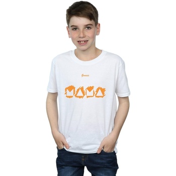 Abbigliamento Bambino T-shirt maniche corte Genesis Mama Mono Bianco