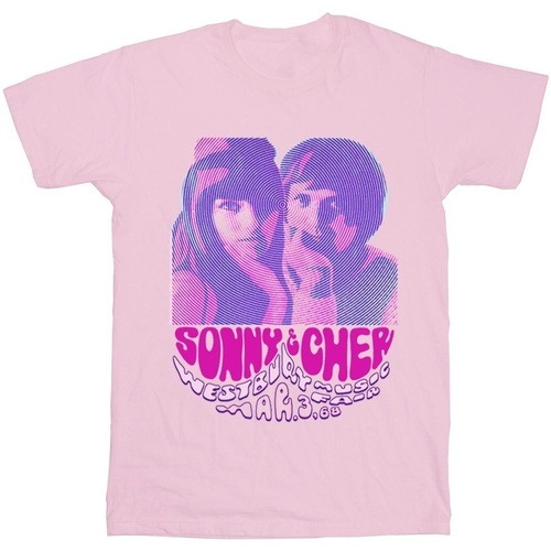 Abbigliamento Bambino T-shirt maniche corte Sonny & Cher Westbury Music Fair Rosso