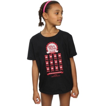 Abbigliamento Bambina T-shirts a maniche lunghe National Lampoon´s Christmas Va Jelly Club Nero