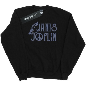 Abbigliamento Donna Felpe Janis Joplin Type Logo Nero