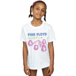 Abbigliamento Bambina T-shirts a maniche lunghe Pink Floyd One Of These Days Bianco