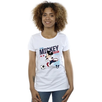 Disney Mickey Mouse Team Mickey Football Bianco