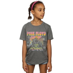 Abbigliamento Bambina T-shirts a maniche lunghe Pink Floyd Live At Pompeii Multicolore