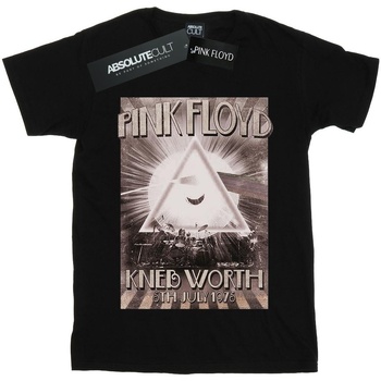 Abbigliamento Bambina T-shirts a maniche lunghe Pink Floyd Knebworth Poster Nero