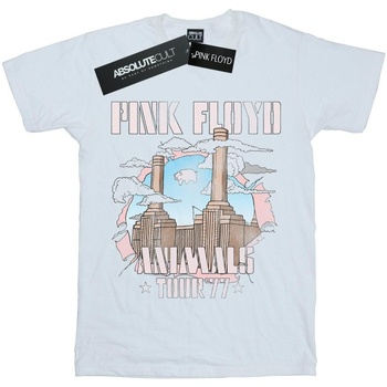 Abbigliamento Bambina T-shirts a maniche lunghe Pink Floyd Animal Factory Bianco