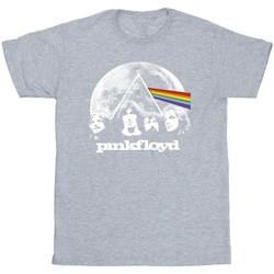 Abbigliamento Bambina T-shirts a maniche lunghe Pink Floyd Moon Prism Blue Grigio