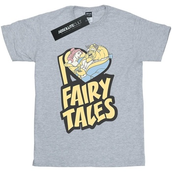 Image of T-shirts a maniche lunghe Disney Beauty And The Beast I Love Fairy Tales