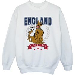 Abbigliamento Bambina Felpe Scooby Doo England Football Bianco