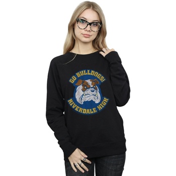 Abbigliamento Donna Felpe Riverdale High Bulldogs Nero