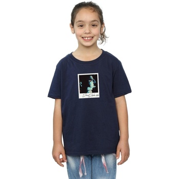 Abbigliamento Bambina T-shirts a maniche lunghe Janis Joplin Memories 1970 Blu