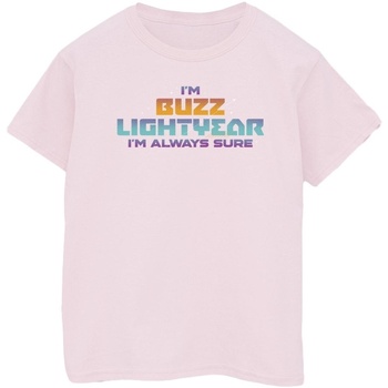 Abbigliamento Donna T-shirts a maniche lunghe Disney Lightyear Always Sure Text Rosso