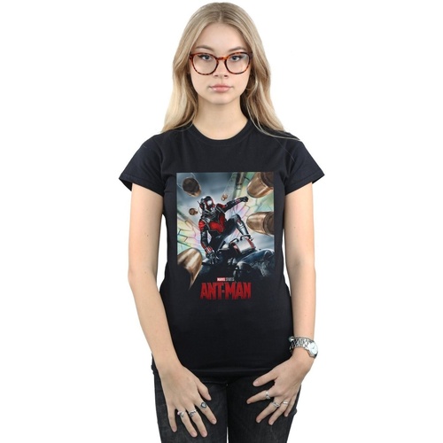 Abbigliamento Donna T-shirts a maniche lunghe Marvel Studios Ant-Man Poster Nero