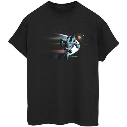 Abbigliamento Donna T-shirts a maniche lunghe Disney Lightyear Running Buzz Nero