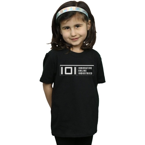 Abbigliamento Bambina T-shirts a maniche lunghe Ready Player One IOI Logo Nero