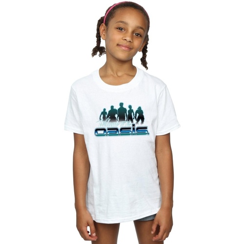 Abbigliamento Bambina T-shirts a maniche lunghe Ready Player One Welcome To The Oasis Bianco