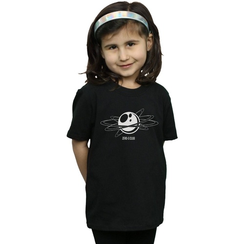 Abbigliamento Bambina T-shirts a maniche lunghe Ready Player One Zero G Club Logo Nero