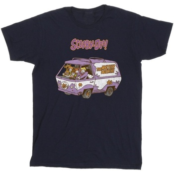 Abbigliamento Bambina T-shirts a maniche lunghe Scooby Doo Mystery Machine Van Blu