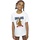 Abbigliamento Bambina T-shirts a maniche lunghe Scooby Doo England Football Bianco