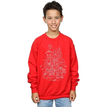 Abbigliamento Bambino Felpe Disney Empire Christmas Rosso