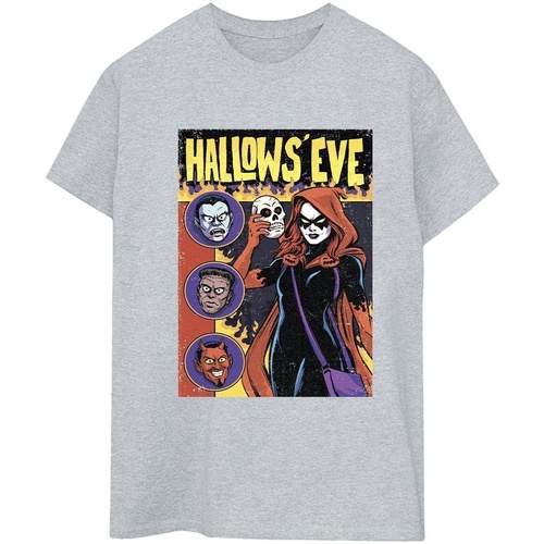 Abbigliamento Donna T-shirts a maniche lunghe Marvel Hallows Eve Comic Cover Grigio