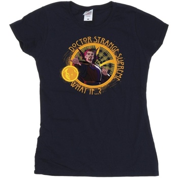 Abbigliamento Donna T-shirts a maniche lunghe Marvel What If Supreme Dr Strange Blu