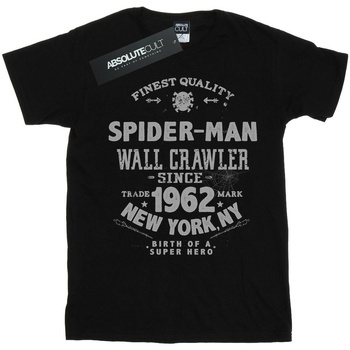 Abbigliamento Bambina T-shirts a maniche lunghe Marvel Spider-Man Finest Quality Nero
