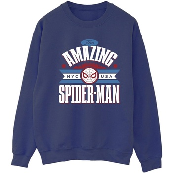 Abbigliamento Donna Felpe Marvel Spider-Man NYC Amazing Blu