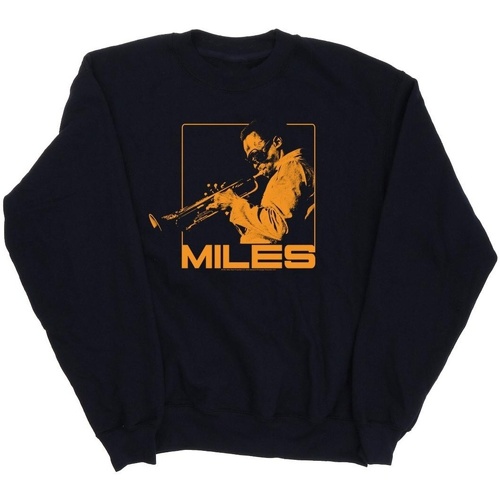 Abbigliamento Uomo Felpe Miles Davis Orange Square Blu