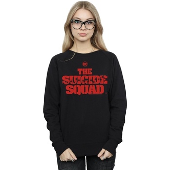 Abbigliamento Donna Felpe Dc Comics The Suicide Squad Movie Logo Nero
