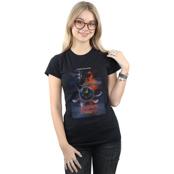 Abbigliamento Donna T-shirts a maniche lunghe A Nightmare On Elm Street The Dream Child Nero