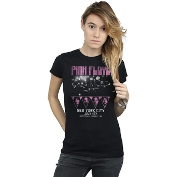 Abbigliamento Donna T-shirts a maniche lunghe Pink Floyd Tour NYC Nero