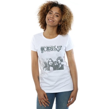 Abbigliamento Donna T-shirts a maniche lunghe Pink Floyd Julia Dream Summer 86 Bianco