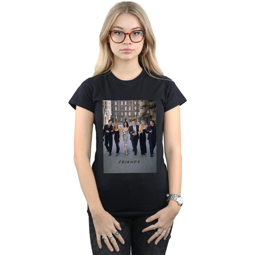 Abbigliamento Donna T-shirts a maniche lunghe Friends  Nero