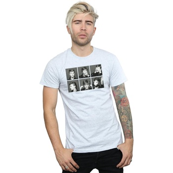 Abbigliamento Uomo T-shirts a maniche lunghe David Bowie Photo Collage Grigio