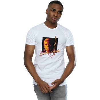 Abbigliamento Uomo T-shirts a maniche lunghe David Bowie Photo Angle 90s Bianco