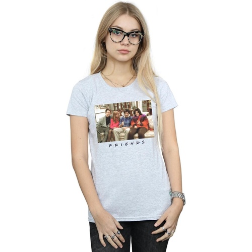 Abbigliamento Donna T-shirts a maniche lunghe Friends Retrospective Still Grigio
