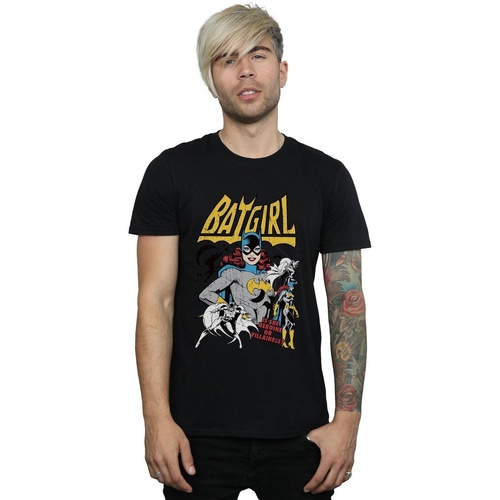 Abbigliamento Uomo T-shirts a maniche lunghe Dc Comics Batgirl Heroine or Villainess Nero