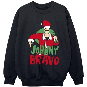 Abbigliamento Bambina Felpe Johnny Bravo Johnny Christmas Nero