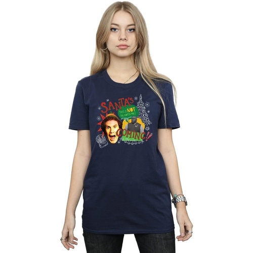 Abbigliamento Donna T-shirts a maniche lunghe Elf North Pole Blu