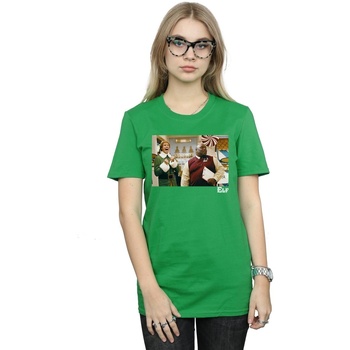 Abbigliamento Donna T-shirts a maniche lunghe Elf Christmas Store Cheer Verde