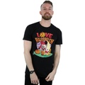 Image of T-shirts a maniche lunghe Dc Comics Super Friends Harley Quinn Love Halloween