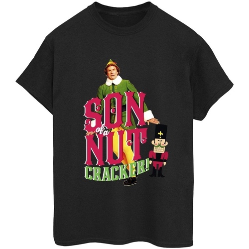 Abbigliamento Donna T-shirts a maniche lunghe Elf Son Of A Nutcracker Nero