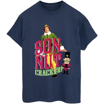 Abbigliamento Donna T-shirts a maniche lunghe Elf Son Of A Nutcracker Blu