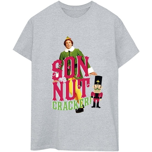 Abbigliamento Donna T-shirts a maniche lunghe Elf Son Of A Nutcracker Grigio