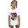 Abbigliamento Bambina T-shirts a maniche lunghe Justice League Harley Quinn FC Pocket Bianco