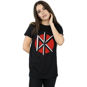 Abbigliamento Donna T-shirts a maniche lunghe Dead Kennedys Classic Logo Nero