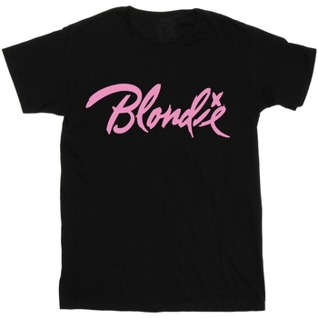 Abbigliamento Donna T-shirts a maniche lunghe Blondie Classic Logo Nero