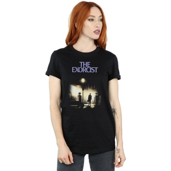 Abbigliamento Donna T-shirts a maniche lunghe The Exorcist Classic Poster Nero